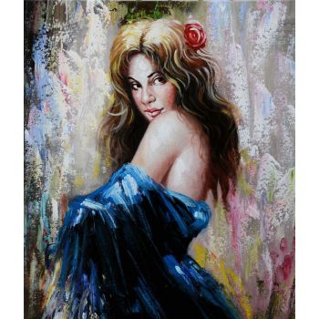 Spanish Lady - Portraits Handgemaltes Ölgemälde